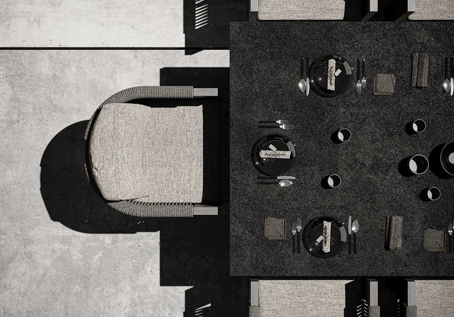 RALPH BLACK DINING SET