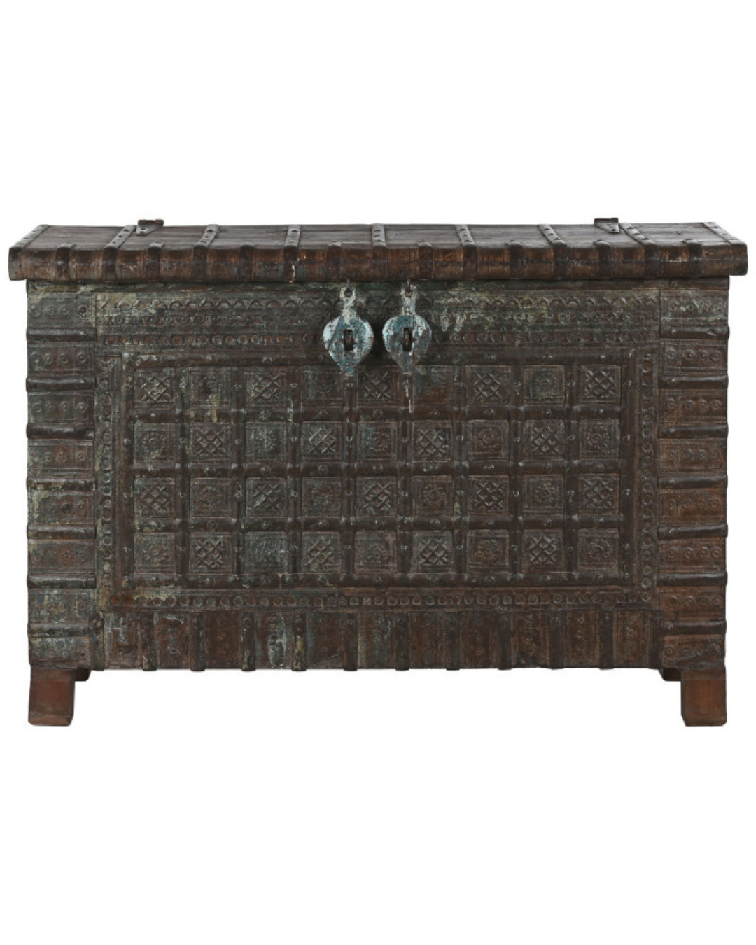 ANTIQUE INDIAN DOWRY CHEST