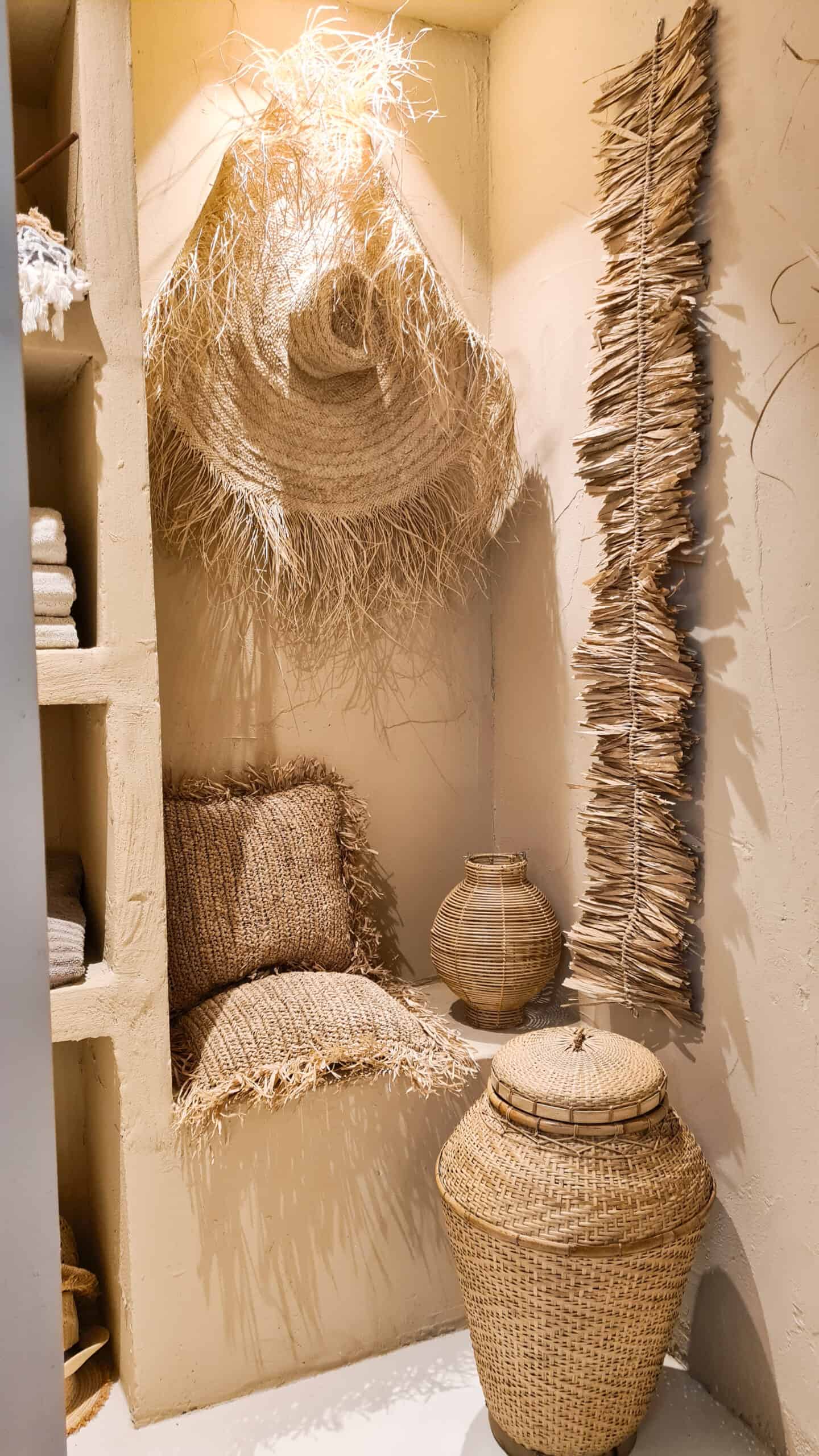 HERRINGBONE RAFFIA