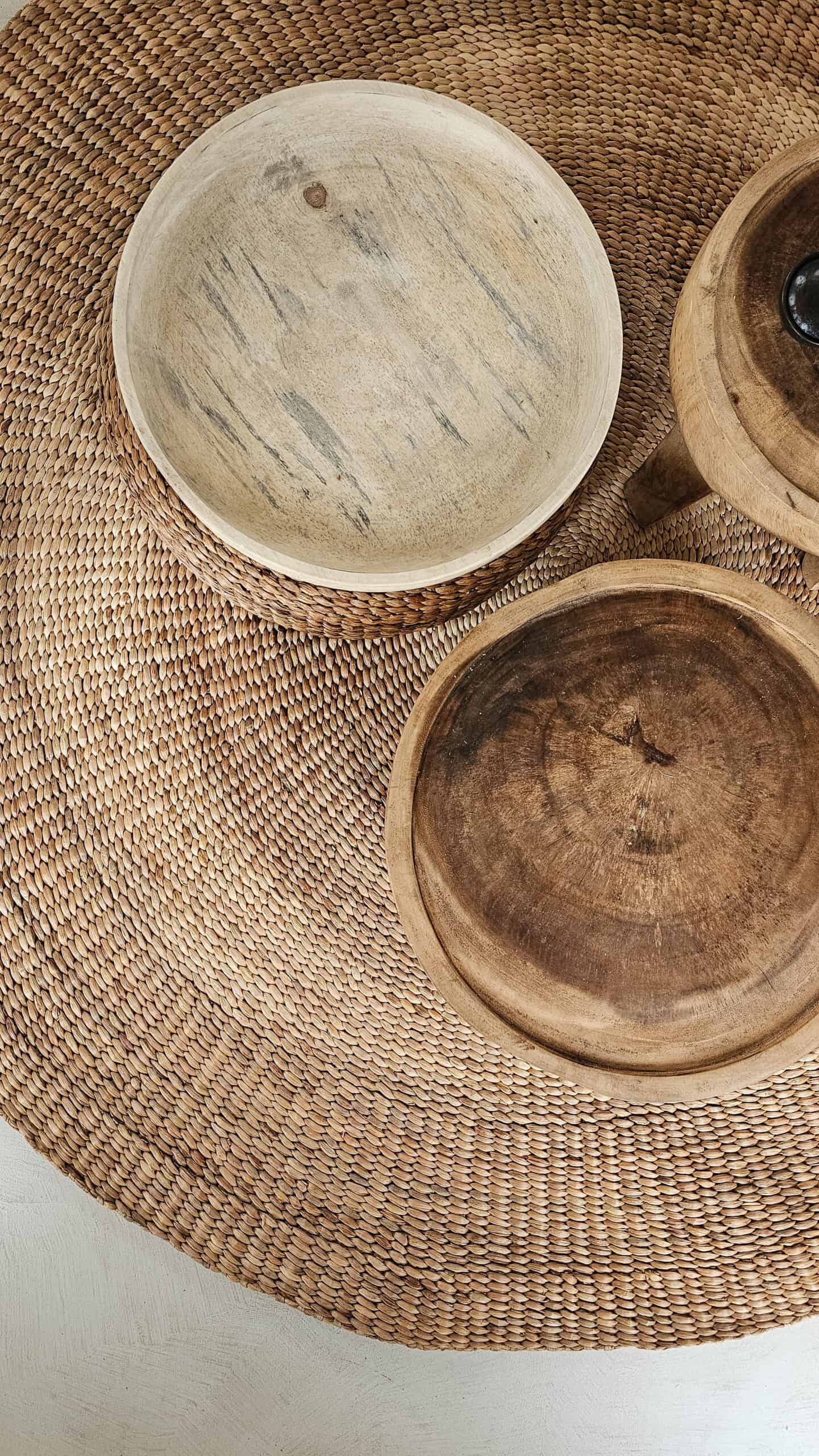 WATER HYACINTH ROUND RUG*210