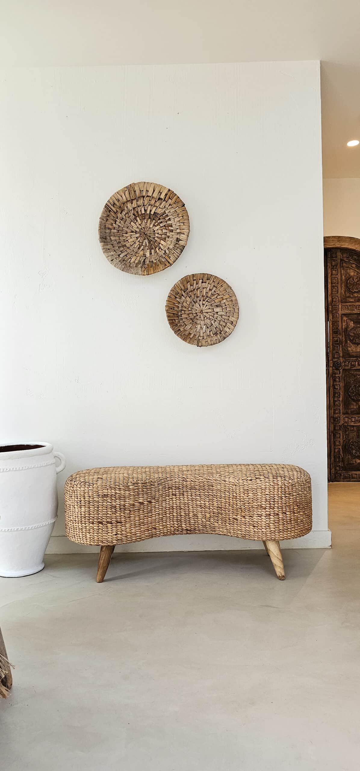 WATER HYACINTH ORGANIC BENCH