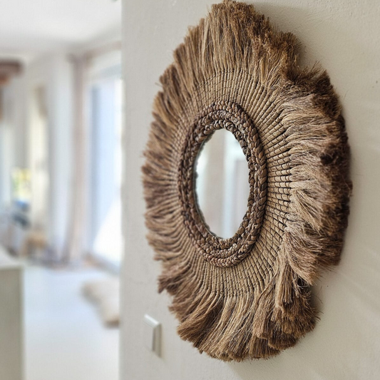 SEAGRASS NATURAL MIRROR *60