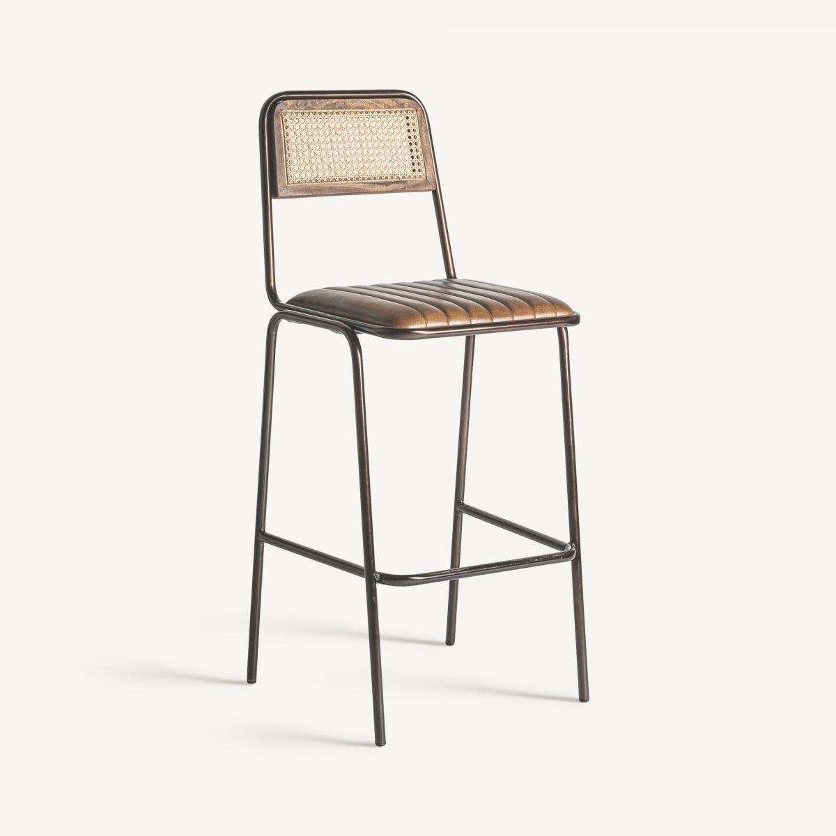 LEATHER EART BAR CHAIR