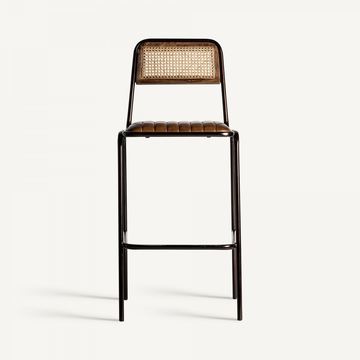 LEATHER EART BAR CHAIR