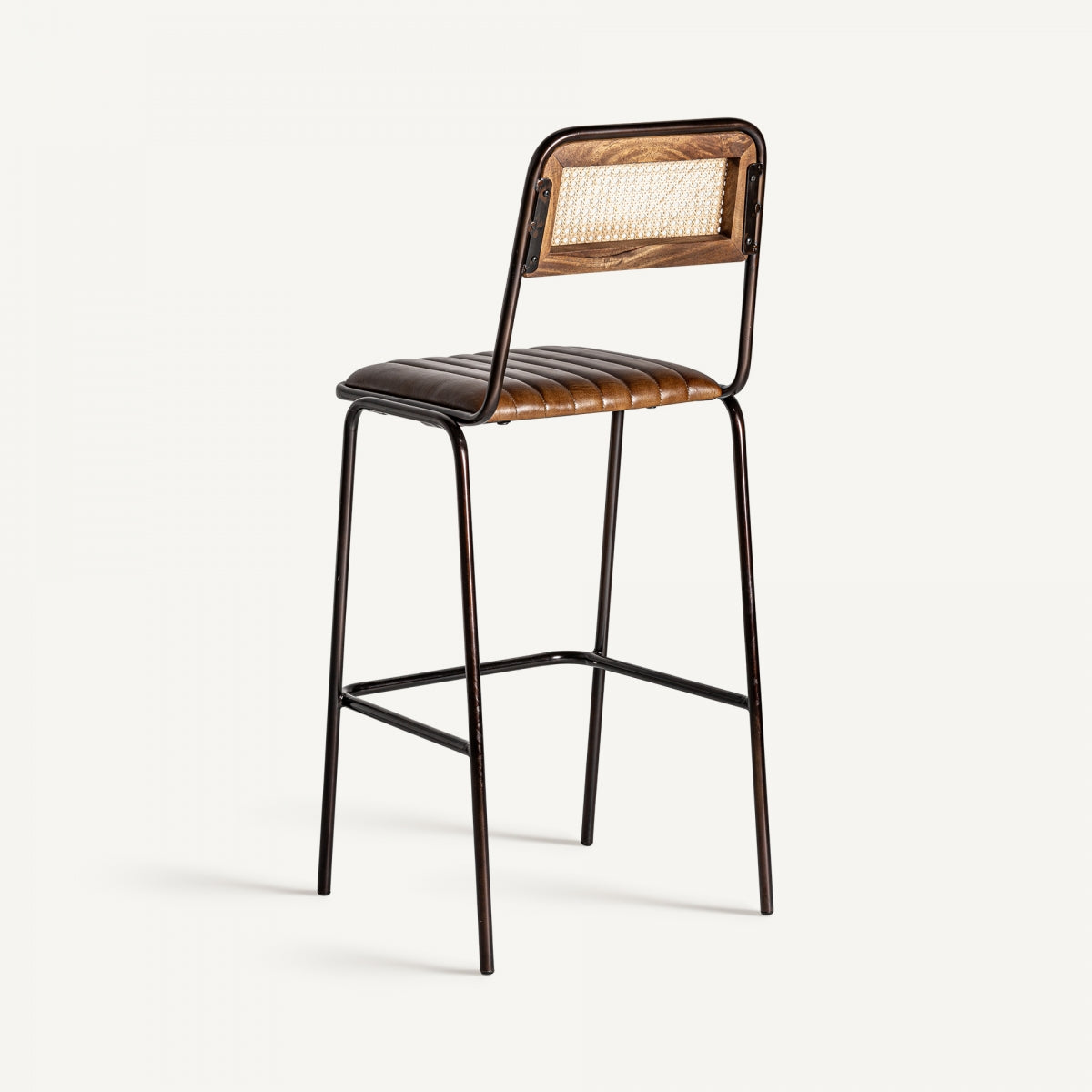 LEATHER EART BAR CHAIR
