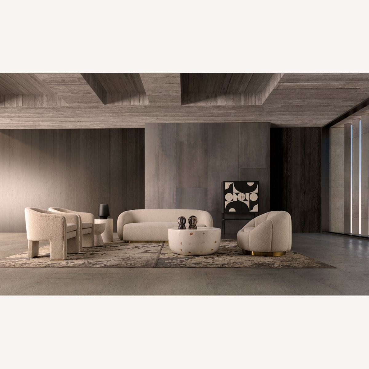 SCORZE BOUCLÉ SOFA