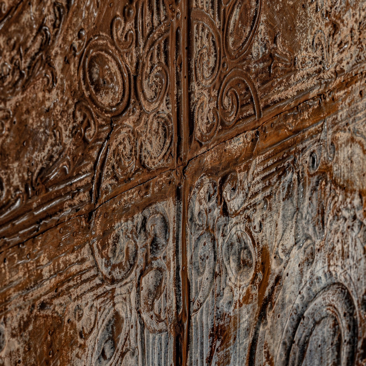 UNIQUE WALL ART OXIDIZED STEEL