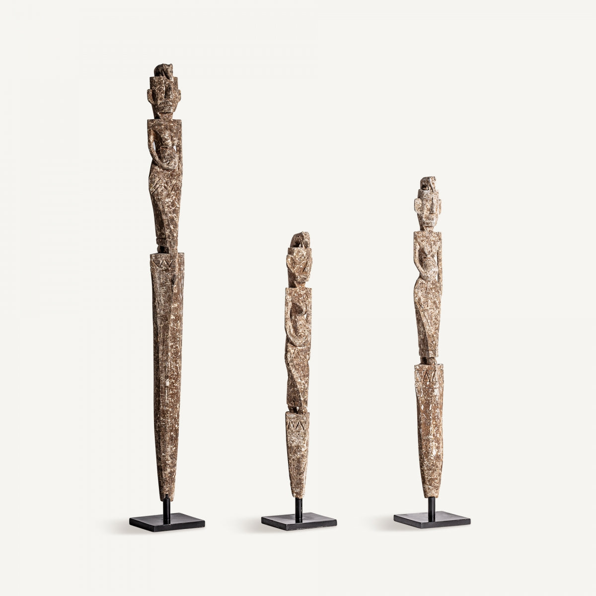 UNIQUE DECORATIVE FIGURE SET OF 3