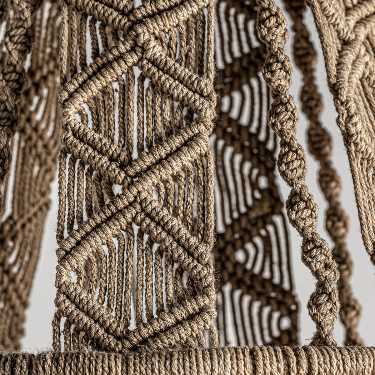 MACRAME CEILING LAMP