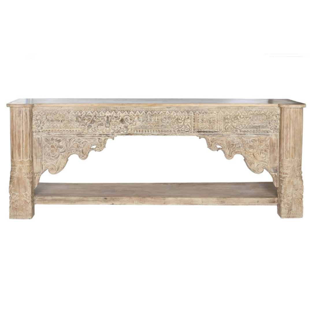 CARVE CONSOLE TABLE 233cm