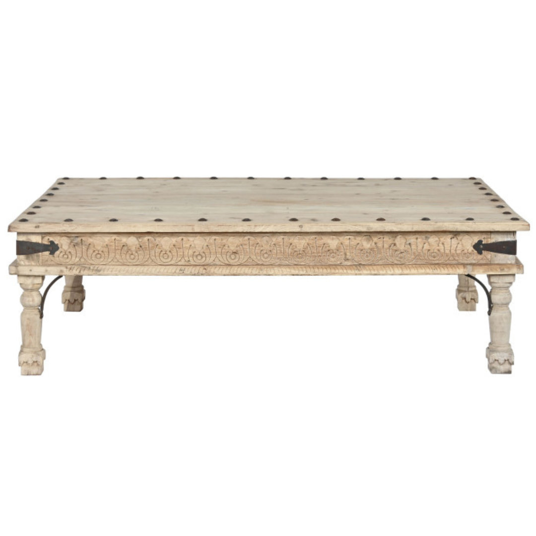 COFFEE TABLE CARVED*150