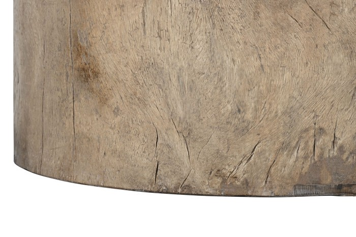 UNIQUE ROUND TEAK WOOD DINING TABLE 110cm