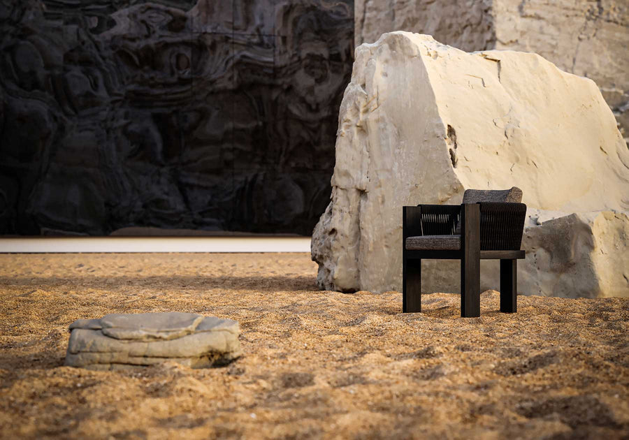 RALPH BLACK DINING SET