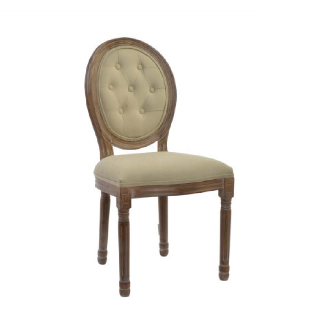 LINEN CHAIR 03 BEIGE