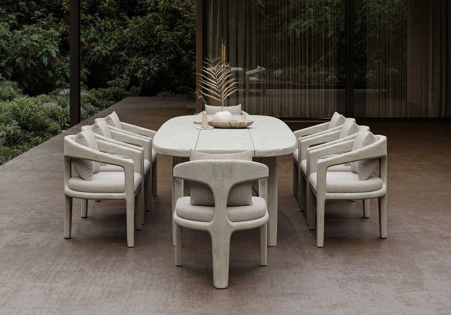 WHALE ASH DINING SET
