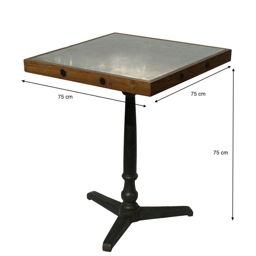 MADEIRA IRON BAR TABLE