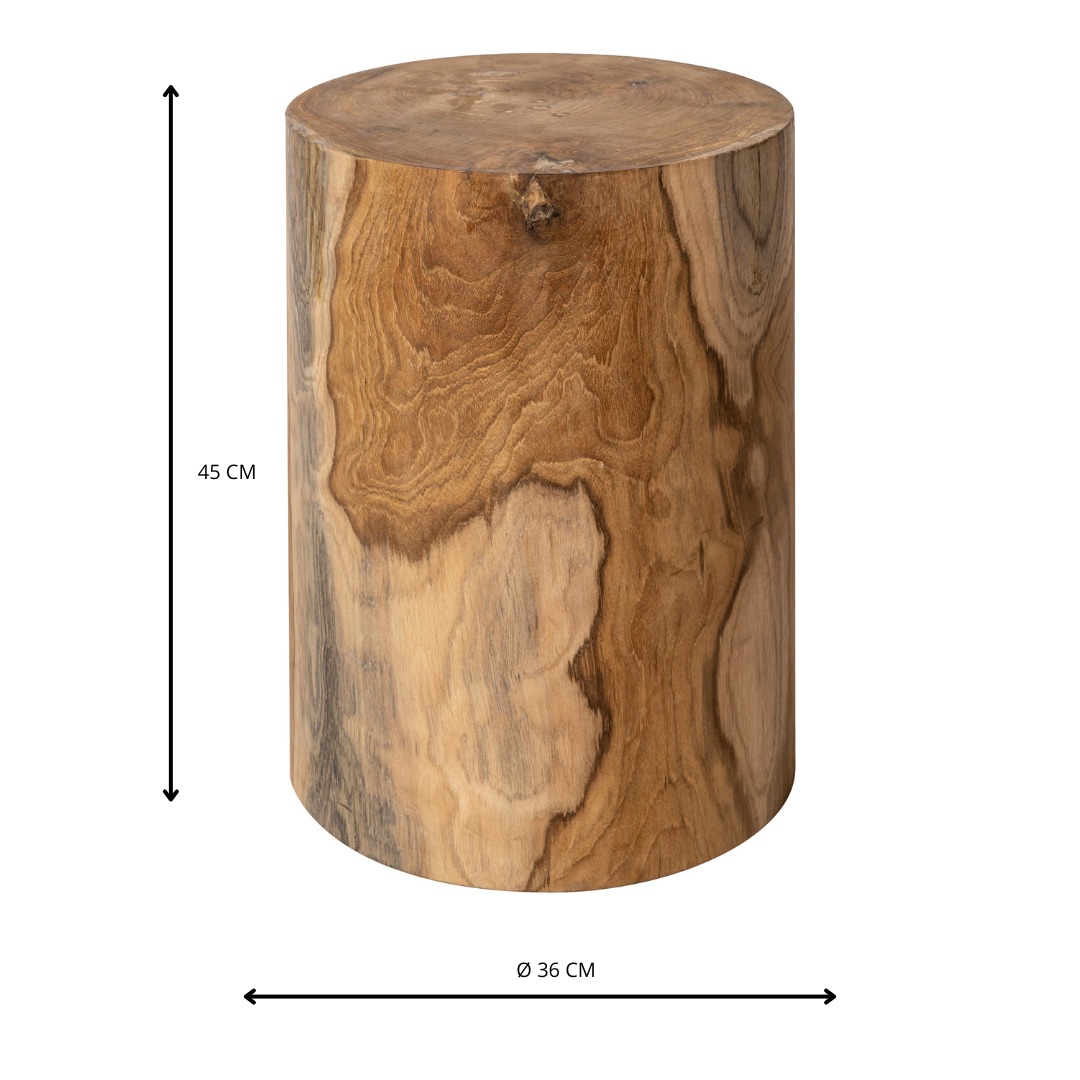 CYLINDER SIDE TABLE/STOOL