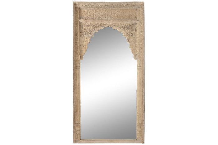 UNIQUE TEAK WOOD MIRROR 203cm