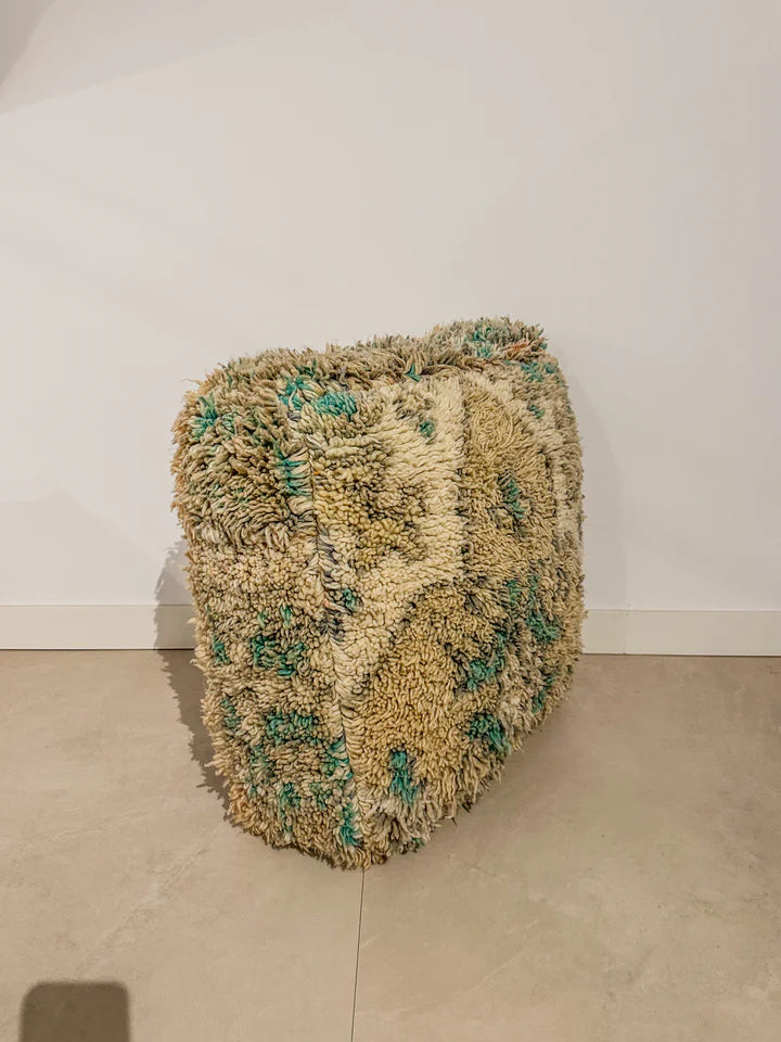 MAROCCAN WOOL POUF 40