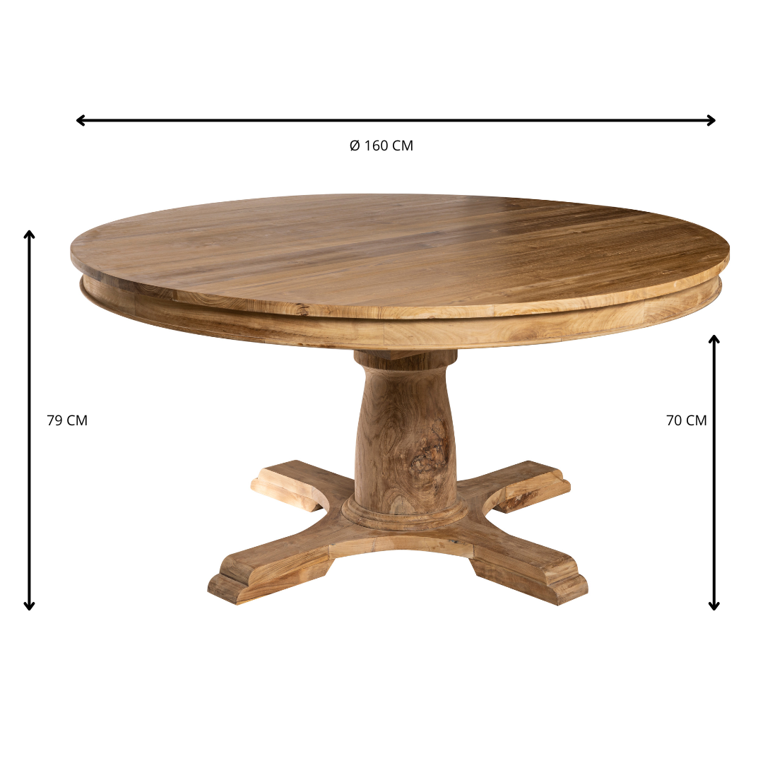ROBERTA ROUND DINING TABLE
