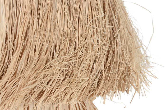 CEILING LAMP JUTE METAL*148