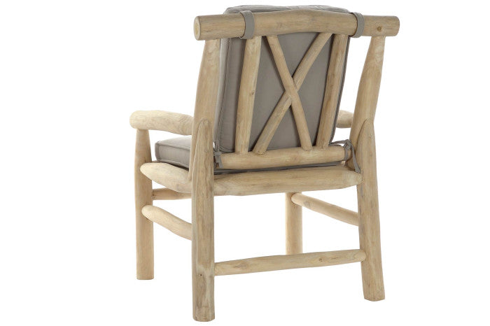 TEAK OUTDOOR ARMCHAIR 65
