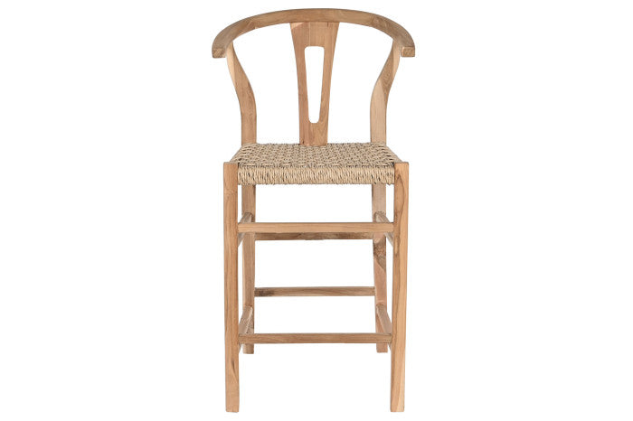 TEAK WOOD BAR CHAIR