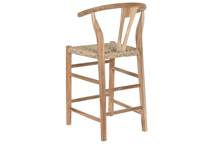 TEAK WOOD BAR CHAIR