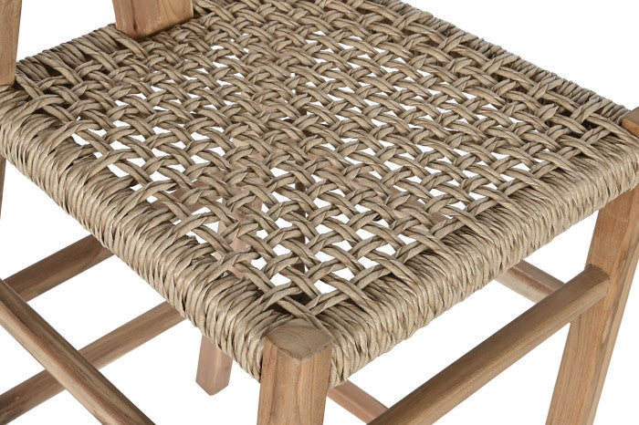 TEAK WOOD BAR CHAIR
