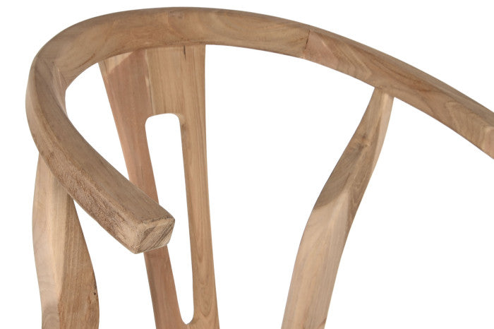 TEAK WOOD BAR CHAIR
