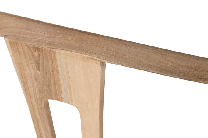 TEAK WOOD BAR CHAIR