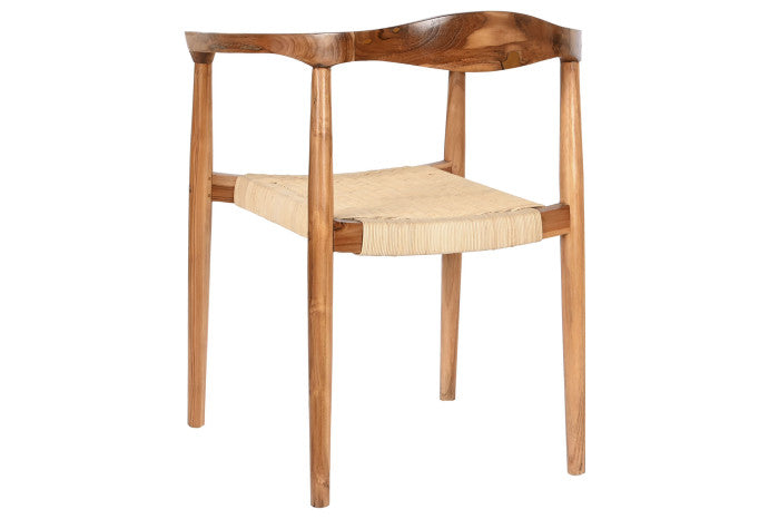 COMO TEAK CHAIR BROWN