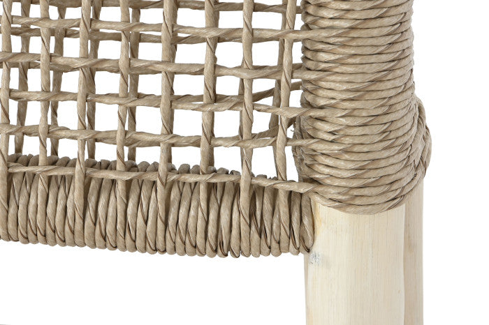 OUTDOOR TEAK ARMCHAIR