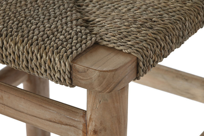 TEAK FIBER BAR STOOL
