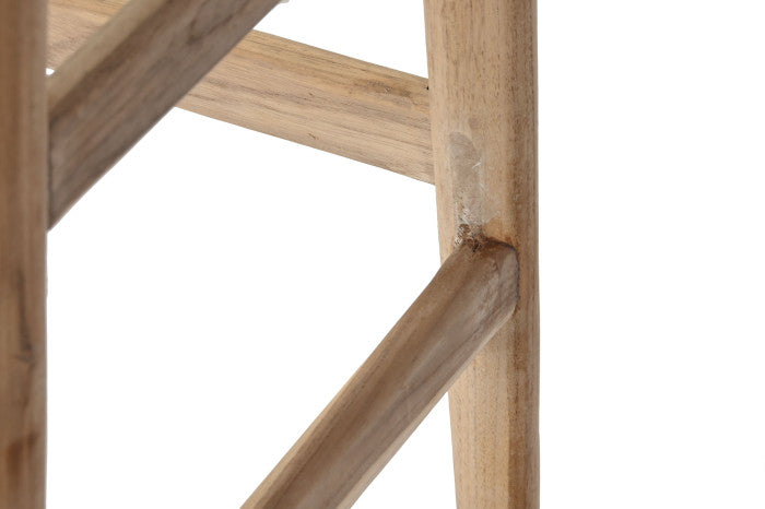 TEAK FIBER BAR STOOL