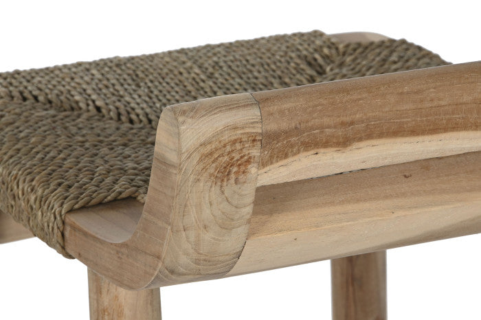 TEAK FIBER BAR STOOL