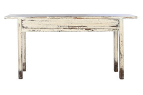OFF WHITE VINTAGE CONSOLE TABLE 174cm