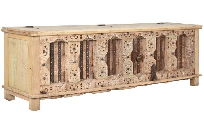 ANTIQUE TV CARVE CABINET*194