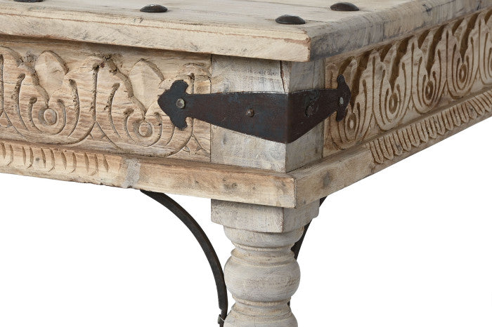 COFFEE TABLE CARVED*150