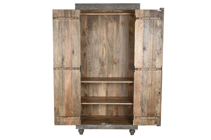 CARVED GREY CLOSET
