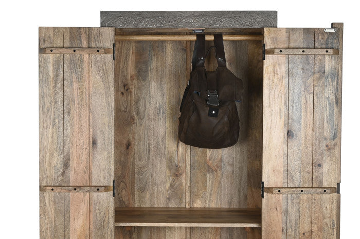 CARVED GREY CLOSET