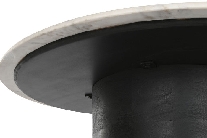 ROUND MARBLE DINING TABLE