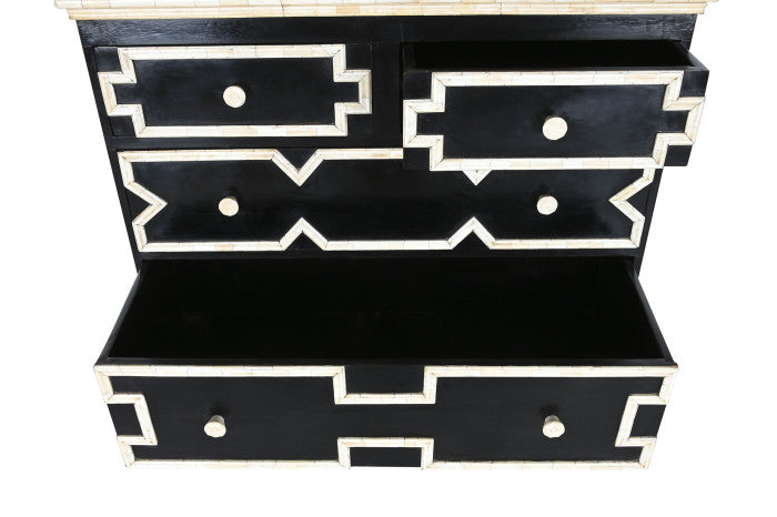 UNIQUE BONE CHEST OF DRAWERS