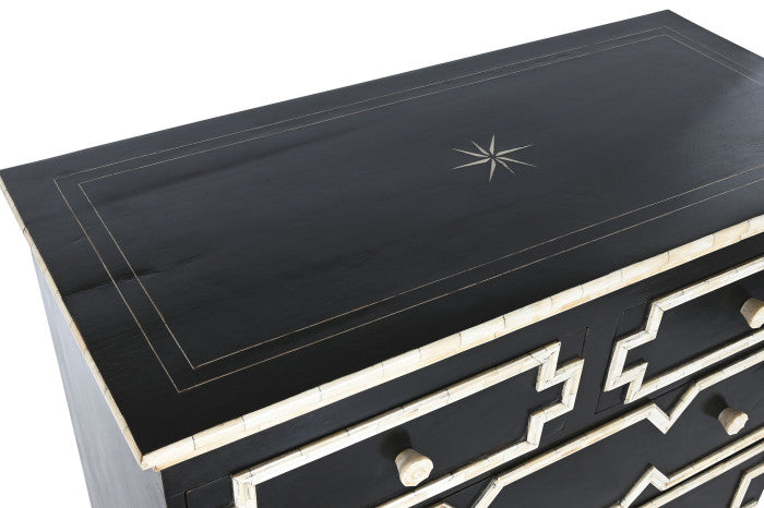UNIQUE BONE CHEST OF DRAWERS