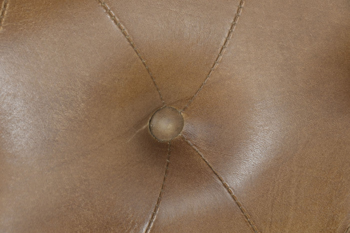 LEATHER SOFA JOHN 190cm