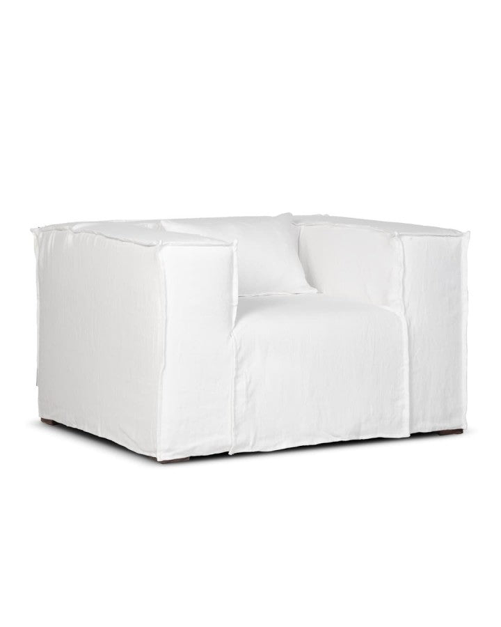 LINUS LINEN ARMCHAIR