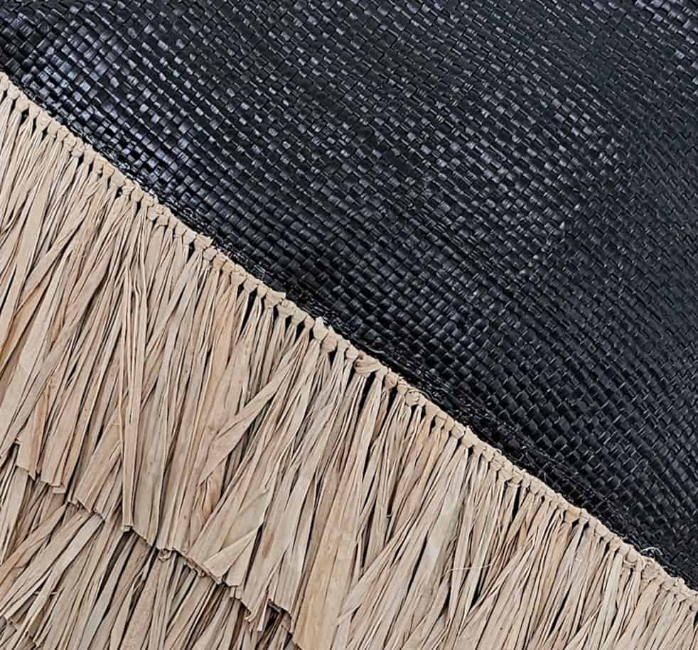 BAMBOO CUSHION BLACK