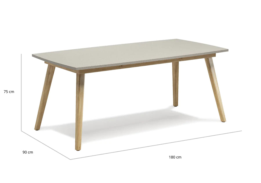 LENYX ANTHRACITE DINING SET