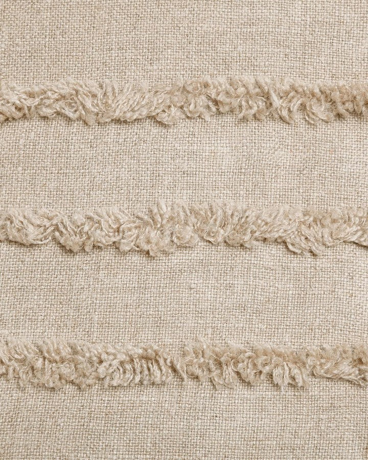 NATURAL W CUSHION COVER