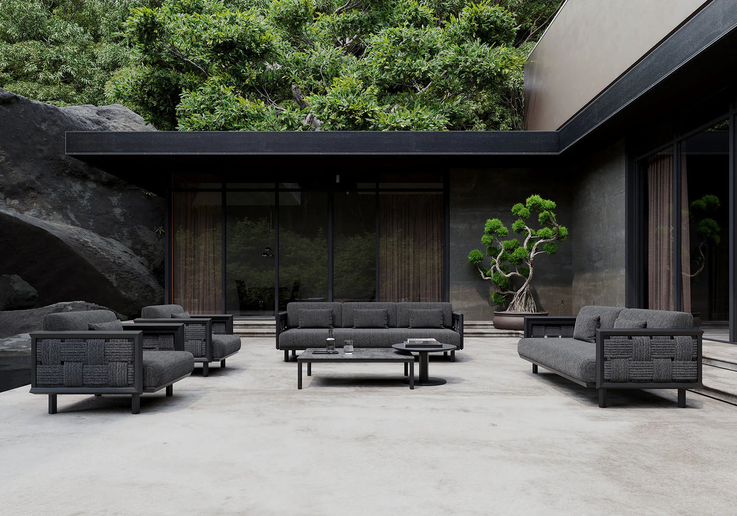 ÉCLAT 3 SEATER LOUNGE SET